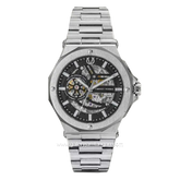 CHRIST VERRA Nextrack CV 120145G-11 BLK Automatic Silver Dial Black Stainless Steel